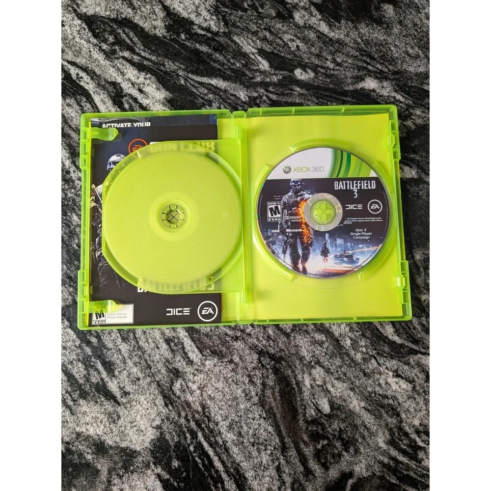 Battlefield 3 - Xbox‎ 360 - Electronic Arts - CIB Tested Works